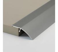 WXGMP Tiras De Transición De Piso Aluminio Reductor De Umbral Para Tablones Laminados Azulejos Perfil De Transición Para Suelo Con Desnivel(Iron grey,100cm/39in)