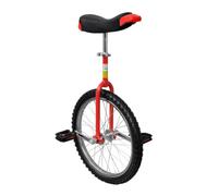 WXGTBKPR Monociclo de 16 pulgadas ajustable con marco de acero para jóvenes y adultos, color verde