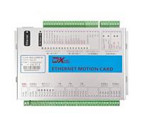 WXHC Tarjeta de control de movimiento USB/Ethernet - Controlador CNC de precisión para motores paso a paso, aficionados, proyectos educativos y pequeños fabricantes, compatible con MACH3, E/S versátil