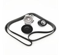 WXHHSM - Polea guía tensora de correa de motor 11288620022 11288620023 11287628658 8PK1786 compatible con N52