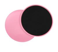 Wxinsheng Discos Deslizadores Core,2 Pcs Core Sliders De Ejercicio Cara Disco Core Sliders,para Entrenamiento,Hogar,Yoga,Fitness,Pilates,Ejercicios de Cuerpo(Rosa)