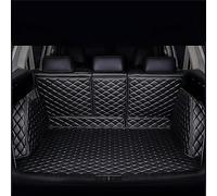 WXJFFF Alfombra Maletero Coche para Porsche Cayenne 2018-2023 2024, Cuero Cobertura Completa AntiarañAzos Impermeable Protector Maletero Coche Accesorios Interiores,Black