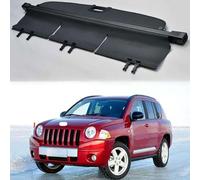WXJFFF Cubierta de Carga Retráctil para Jeep Compass 2007 2008 2009 2010 2011, Coche Maletero Privacidad Cargo Protectora Cubierta Interiores Accesorios