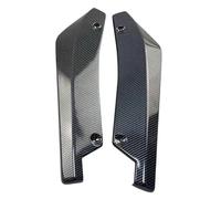 WXJFFF Difusor Alerón Parachoques Trasero para Bentley Arnage R 2002 2003 2004 2005, 2 Piezas Esquina Protectora de Labios Trasera Antiarañazos Accesorios,Carbon Fiber