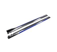 WXJFFF Faldones Laterales para Mercedes Benz EQE SUV (X294) 2022 2023 2024 2025, Falda Lateral de Extensión Estribos AntiarañAzos Anti Choques Protector DecoracióN Accesorios,CarbonFiberLook-E