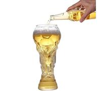 WXJHNYBS Copa Cerveza para Copa Del Mundo, 800ml Peña FutbolíStica Regalo, Jarra De Cerveza Personalizada Regalos Para El Día Del Padre