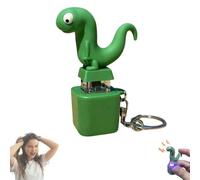 WXJHNYBS Llavero Con BotóN De Sonido De Mina De Gaviota, Con Sonido Real Y Luz Led,Recargable Fidget Toy Para Divertirse Y Aliviar El EstréS,D-1pcs