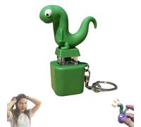 WXJHNYBS Llavero De Rana Con Sonido, Con Sonido Real Y Luz Led,Recargable Fidget Spinner Para Divertirse Y Aliviar El EstréS,D-2pcs