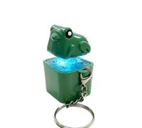 WXJHNYBS Llavero Rana Con Sonido, Con Sonido Real Y Luz Led,Recargable Fidget Spinner Para Aliviar El EstréS,F-1pcs