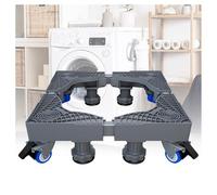 WXJHNYBS Ruedas Lavadora 41-65 Largo Y Ancho Ajustable Base De Secadora Amortiguamiento Base De Refrigerador Ajustable Secadora,4patas-4ruedas