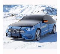 WxJyxFln Cubierta para Coche contra la Nieve,Cubierta contra la Nieve con Bandas Reflectantes,Accesorios Protectores contra la Nieve,Compatible con Alfa Romeo Stelvio Mito Giulietta 156 159 147