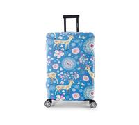 wxlmom Funda Maleta Animales Azules De Viaje Suave De Anti-Polvo Fundas para Maletas,3D Elástica Luggage Cover con Cremallera,Equipaje De Viaje Cubierta(S)