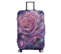 wxlmom Funda Maleta Diamante Rosado Funda para Maletas Elástico, Protectora De Equipaje De Viaje, Suave Anti-Polvo Lavable,Equipaje Cubierta Protectora Resistente A Arañazos