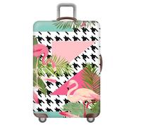 wxlmom Funda Maleta Grande Flamencos Rosados De Viaje Suave De Anti-Polvo Fundas para Maletas,3D Elástica Luggage Cover con Cremallera,Equipaje De Viaje Cubierta(XL)