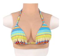 WXLPCGO Artificiales Pechos de Silicona Realistas Senos Prótesis Tetas Falsas para Transgéneros Cosplay Drag Queen(Size:Copa C,Color:Color 2)