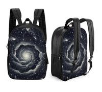 WXMMoney Mochilas para niños Mochila Escolar Mochila Escolar para niños Mochilas de Viaje Bolsas para Libros Impreso en 3D Un Cielo Lleno de Galaxias Mochila para niños, niños y niñas de 17 Pulgadas