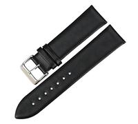 WXOSET Accesorios for relojes de 12 mm a 24 mm compatibles con correa de cuero DW Daniel Wellington, correa de pulsera marrón(Black,22mm)