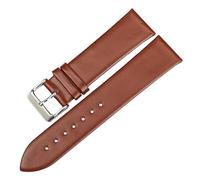 WXOSET Accesorios for relojes de 12 mm a 24 mm compatibles con correa de cuero DW Daniel Wellington, correa de pulsera marrón(Light Brown,19mm)