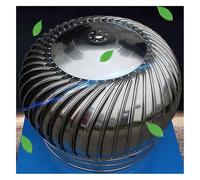 WXPGFEQ Camino a girandola, azionato dal Vento, in Acciaio inossidabile 304 ispessito per la ventilazione Interna - Soluzione di scarico di Grande diametro per un Migliore flusso d'aria e