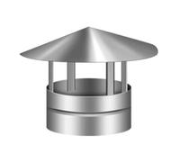 WXPGFEQ Cappa di ventilazione regolabile rinforzata per Camino per Maggiore sicurezza e facile installazione (32,5 cm) - Protezione esterna perfetta per il tuo Camino