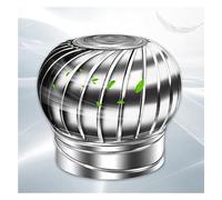 WXPGFEQ Cappello del Camino in Acciaio inossidabile con Parte Superiore girevole - Ventilatore a turbina Anti-corrente discendente a risparmio energetico per una Migliore ventilazione ed e