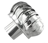 WXPGFEQ Cappello del Camino rotante alimentato dal Vento - Ventilazione migliorata e protezione del Tubo del Fumo per una Migliore circolazione dell'aria e resistenza Alle Intemperie