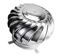 WXPGFEQ Cappello girevole in Acciaio inossidabile per condotti dell'aria di ventilazione di Garage e fattorie, Turbine eoliche, resistenza Alle alte Temperature 150/200/300 mm ed efficient