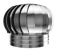 WXPGFEQ Cappello girevole per Camino in Acciaio inossidabile 304 per tetto di fabbrica, protezione da Vento, pioggia e Neve, adatto Alla maggior Parte Delle coperture Standard (150 mm/5,9