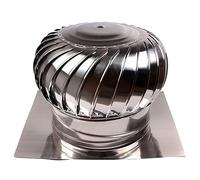 WXPGFEQ Cappello girevole per Camino in Acciaio inossidabile, Anti-tiraggio discendente, per una ventilazione efficiente, soluzione per tetti Resistente Alle Intemperie, perfetta per Case