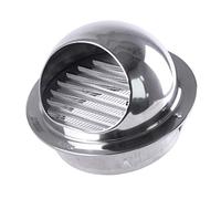 WXPGFEQ Cappello per Camino in Acciaio inossidabile 304 da 70 mm, copertura per ventilazione esterna, Versatile copertura per Camino, protezione dagli uccelli, Cappa di scarico, Design Res