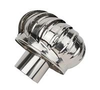 WXPGFEQ Cappello per Camino in Acciaio inossidabile, copertura regolabile per Tubo di sfiato, copertura Superiore per Cappa di scarico, Cappello per Canna fumaria da 110 mm per tubi da 100