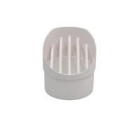 WXPGFEQ Cappucci per camini in PVC con schermo parascintille a tripla parete. Viti rimovibili per migliorare il flusso d'aria e la ventilazione. Si adattano a mattoni per camini Standard (