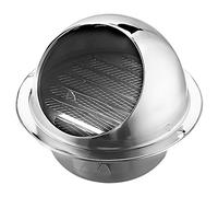 WXPGFEQ Cappuccio per Camino di ventilazione con protezione Anti-uccelli Spinner, sfiato Interno, tetto, parete, protezione antipioggia per Tubo di scarico da 80 mm e copertura di scarico