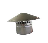 WXPGFEQ Cappuccio per Camino esterno, copertura di ventilazione Resistente Alla pioggia, facile da installare, condotto di sfiato da 110 mm, ventilazione del tetto, Cappuccio per Canna fum