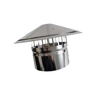 WXPGFEQ Cappuccio per Camino per ventilazione del tetto, diametro 75 mm, protezione da pioggia e Intemperie, copertura per sfiato del tetto, essenziale per la sicurezza domestica, previene