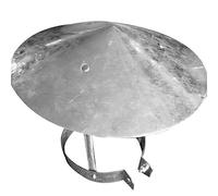 WXPGFEQ Copertura per Camino, Cappuccio per Camino in Acciaio inossidabile, Cappuccio protettivo per pioggia e Neve, Cappuccio di sfiato, strumento Multiuso per Cappuccio per Camino