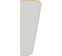 WXPGFEQ Mampara divisoria de Pared para urinarios. Pantalla de privacidad para urinarios Masculinos. Separador de Aseo para escuelas, Jardines de Infancia, centros comerciales y Espacios p