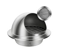 WXPGFEQ Pratico strumento per Cappuccio di sfiato del Camino, con Maglia in Acciaio inossidabile antipioggia per parete esterna, Tubo di scarico dell'aria, Cappuccio protettivo per pioggia