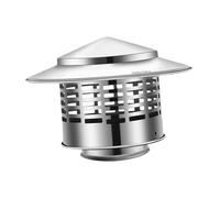 WXPGFEQ Protezione antipioggia per Camino per Uso esterno - Stile A Copertura per Camino con coperchio di ventilazione Protezione antipioggia per tetto per esterni di casa