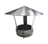 WXPGFEQ Sfiato per Camino in Acciaio inossidabile personalizzabile - Cappello per Camino Multiuso Adatto a ugelli con diametro da 8 a 30 cm Dimensioni: 29 cm x 50 cm (11,42 pollici x 19,69