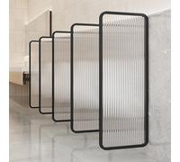 WXPGFEQ Urinario para Hombres, tabique divisorio para urinario, Separador de baño, Panel de privacidad de Vidrio para baños de Hombres, tabique de baño de Bricolaje, Pared separadora de ur