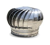 WXPGFEQ Ventilatore a Cappello rotante per Camino da 300 mm, girante in Acciaio, ventilazione Anti-corrente discendente, soluzione efficace per il flusso d'aria, copertura di sfiato sul te