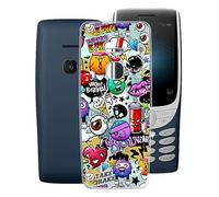 WXPPJ Funda para Nokia 8210 4G (2.8"), Transparente Anti-amarilleo Original Protectora Carcasa - Anticolisión Duradera Suave Silicona TPU Bumper Case para Nokia 8210 4G - XS40