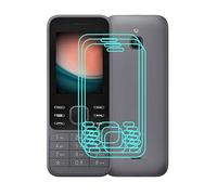 WXPPJ Vidrio Templado para Nokia 6300 4G (2,4"), [3 Piezas] Templado Protector de Pantalla para Nokia 6300 4G, Antiarañazos, Dureza 9H, Antihuellas, Cristal Templado HD Ultra Resistente.