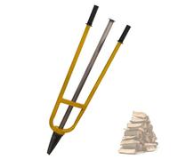 WXPXYBF Cortador de leña Manual, 45 cortadores de Troncos de Acero al manganeso con Mango Antideslizante, Hacha de inercia para leña de Madera Dura, Herramienta eficiente para fogatas