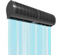 WXPXYBF Cortina de Aire de 60 Pulgadas con Control Remoto, 2 velocidades, Potente soplador de Puerta para Mantener alejadas Las Moscas. Adecuada para Uso Comercial e Interior.