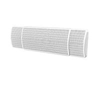 Wxqbjtam Deflector de Salida de Aire para Sistemas de Aire Acondicionado Central, Protección Lateral Contra El Flujo de Aire Directo, Fácil Instalación, Cubier, 67 cm a 106 cm