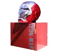 WXQLK AUTOKING Tony Stark MK5 - Casco eléctrico Legends Iron Man, control táctil de varias piezas y control de voz inglés, máscara de casco de apertura y cierre automáticos, ABS