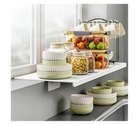 WXQTM Estante Exhibidor para Libros Y Revistas Alta Capacidad Carga Estanterías para Plantas Ventana en Acero Al Carbono Adecuadas para Baño Apartamento (60x15cm)