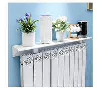 WXQTM Estante para Radiador Organizador Multiusos Consola Flotante Pared Fácil Instalación para El Salón El Dormitorio Y El Almacenamiento Ropa (35.4in/90cm)